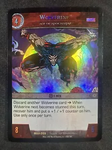 VS System TCG MAA-009 Wolverine Age of Apocalypse Foil LP - Picture 1 of 2