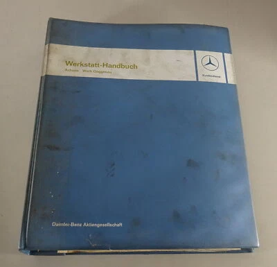 Manual de Taller, Servicio Mercedes Benz Lkw Ejes Gaggenau, 12/1963 - Imagen 1 de 4