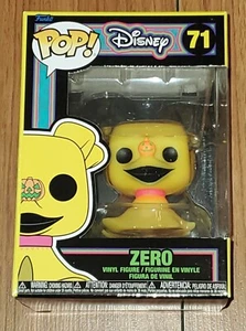 Funko Pop Disney #71 Zero Nightmare Before Christmas Blacklight - Picture 1 of 6