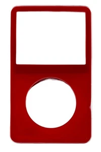 Red Face Plate For Apple iPod Classic 5th Gen 5.5 Front New Video 30GB 60 80 - Picture 1 of 3