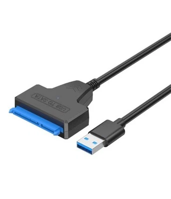 Convertitore Cavo Adattatore Sata Usb 3.0 20cm Ssd Hdd Hard Disk Maxtech Sa-u3.0 - Immagine 1 di 4