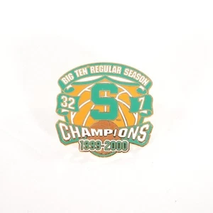 Michigan State Basketball 1999-2000 Big Ten Regular Season Champions Pin - Picture 1 of 2