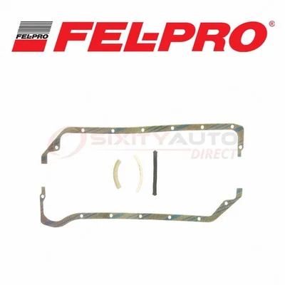 Fel-Pro Oil Pan Gasket Set for 1948-1950 Mercury M-47 3.9L 4.2L V8 - Engine km Foto 1 de 4