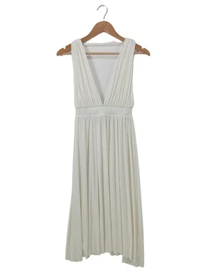 ASOS Vestido cut out Mujeres Vestido Talla EU 32 blanco elegante - Imagen 1 de 4