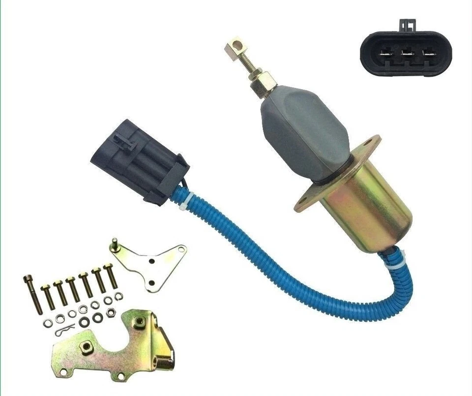 New 12V Fuel Shut Off Solenoid for 1995 Dodge Ram 3500 5.9L replaces 3931570 - Imagem 1 de 1