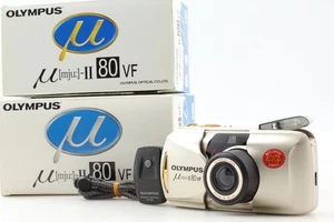 [Unused in Box] Olympus μ Mju II 80 VF 35mm Point & Shoot Film Camera From JAPAN - Picture 1 of 11