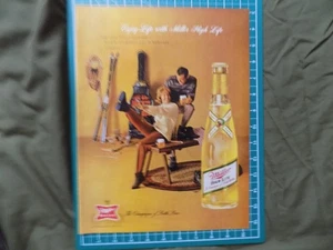 1962/2 DRUCKANZEIGE MILLER HIGH LIFE BIER LEBEN GENIESSEN - Bild 1 von 1