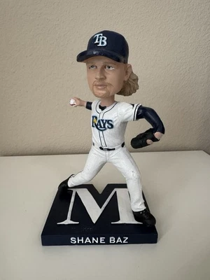 Tampa Bay Rays Shane Baz Steinbrenner Field Series Bobblehead MLB Baseball - Image 1 of 4