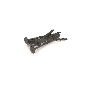 Tornillos para madera PowerHead con cabeza plana grande - Punto autorroscante - 2,5", #2 cuadrados... - Imagen 1 de 5