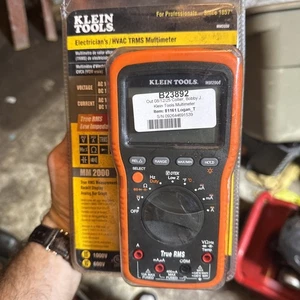 Klein Tools Multimetro Elettricisti/HVAC TRMS (MM2000) Nuovo Strumento Sigillato - Foto 1 di 6