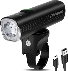 Luz Bicicleta Magicshine RN1500 V2.0, 1500LM USB-C Recargable IPX7 Impermeable Frontal - Imagen 1 de 8