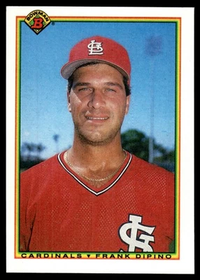 1990 Bowman Frank DiPino St. Louis Cardinals #187 - Image 1 of 2