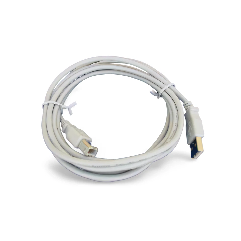 15ft USB 2.0 Computer Cable Type A Male to Type B Male - Beige - Image 1 of 1