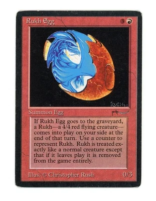 Rukh Egg - Magic the Gathering - MTG  -  Arabian Nights - Image 1 of 2