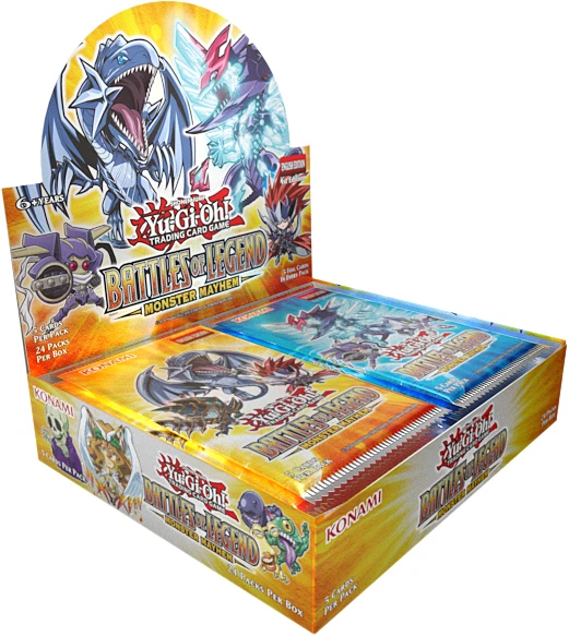 Yu-Gi-Oh Display Battles of Legend: Monster Mayhem  1.Auflage. EN. NEU. - Bild 1 von 1