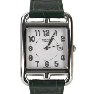 Hermes Cape Cod Double Tour Edelstahl Uhr 29mm - Bild 1 von 12