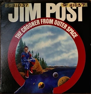Jim Post: The Crooner from Outer Space - M1984LP mit Promo Brief RANDY SABIEN - Bild 1 von 1