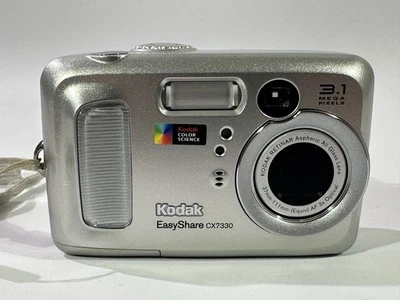 Kodak Easyshare CX7330 3.1MP Digitalkamera Silber B-Fach  Korrodiert HL5 - Bild 1 von 4