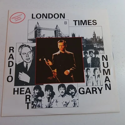 Radio Heart / Gary Numan / London Times 1987 12" VINYL + 7" FLEXI DISC / EX - Image 1 of 3