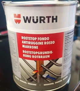 Antiruggine Wurth Raststop Fondo Antiruggine Rosso Marrone - Foto 1 di 2