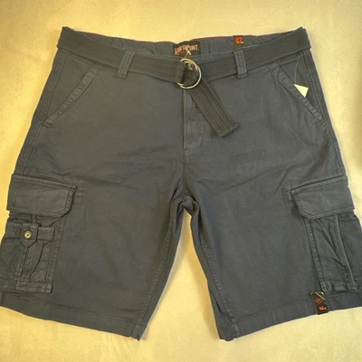 Pantalones Cortos Carga Northpoint 42 Azul Marino Lona 11” Entrepierna Nuevos con Etiquetas Foto 1 de 4