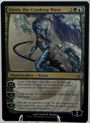 Kiora, the Crashing Wave – Born of the Gods #149 – Near Mint/Mint – Blue/Green - Image 1 of 2