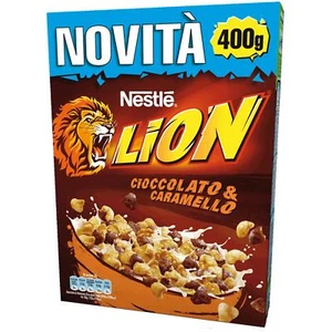 Müsli Nestle 'Lion Schokolade & Karamell 400 Gr Frühstück Milch Kinder - Bild 1 von 1