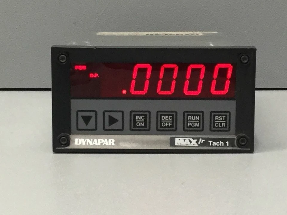 Mtjr1s00 - Dynapar - Tachometer with Alarm Used - Image 1 of 3