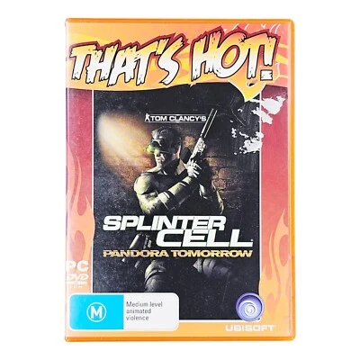 Tom Clancy's Splinter Cell : Pandora Tomorrow - That's Hot! 2004 PC Game - Image 1 of 4