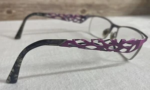 Prodesign Denmark Brille 5133 c.4321 Lila Halbrand Metall Japan 54[]17 135 - Bild 1 von 9
