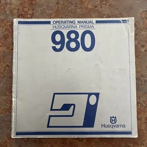 HUSQVARANA VIKING MODEL PRISMA 980 Original Sewing Machine Owner's Manual - Picture 1 of 20