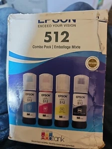 Epson 512 Bottiglie colorate C M Y PB - Foto 1 di 3