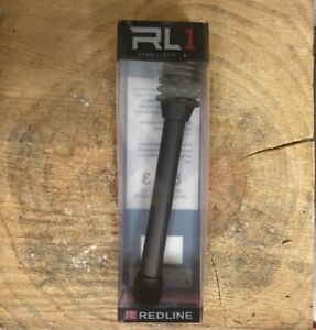 Redline RL1  Black 8" Woven Carbon Archery Bow Stabilizer