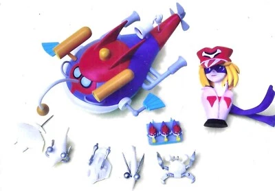 CLUB-M - ヤッターマン YATTERMAN YATTAMAN • YATTER ANGLERFISH YATTA PESCE - 1/25 RESIN - Immagine 1 di 4