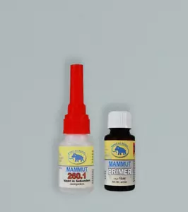 Polyolefin Kleber Silikonkleber MAMMUT® mit Primer zum Kleben von RTV-2 Silikon - Bild 1 von 1