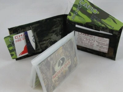 MOSSY OAK Break Up Camo Front Pocket Wallet money clip billfold - Image 1 of 4