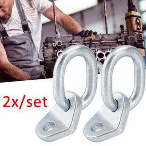 1 Pair 5500lb Lifting Bracket Set Truck Engine Lift Bracket Stainless Steel - Picture 1 of 7