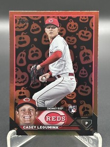 2023 Topps Update Casey Legumina Jack O Lantern Foil  #US277 - Free Gift-