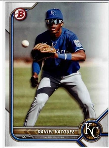 Daniel Vazquez Kansas City Royals 2022 Bowman Draft - Picture 1 of 3