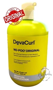 DEVACURL NO POO ORIGINAL CLEANSER SHAMPOO MOISTURE HYDRATATION- 32oz- - Picture 1 of 2