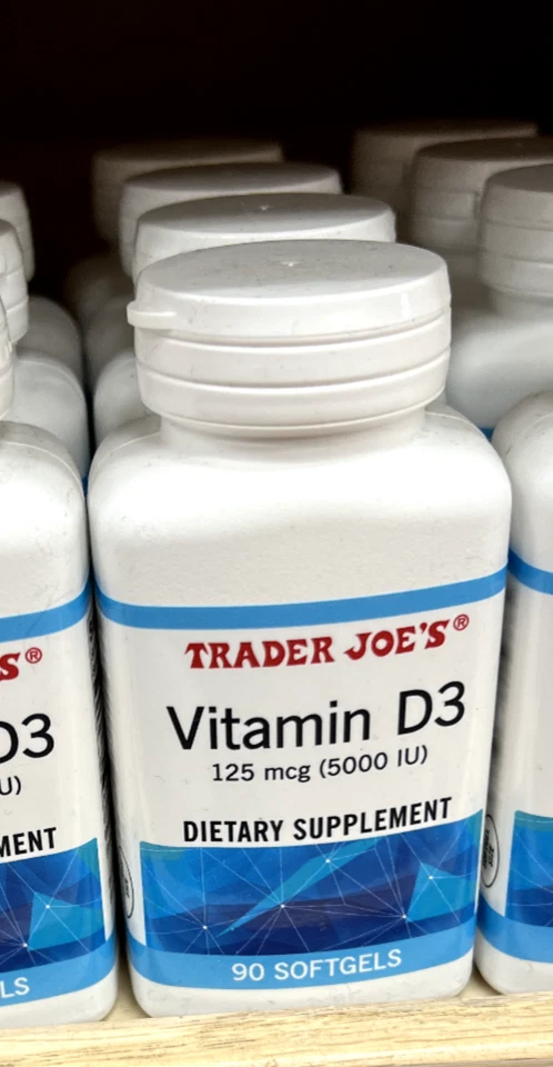 Trader Joes Vitamin D3!  Fast Shipping - Image 1 of 1