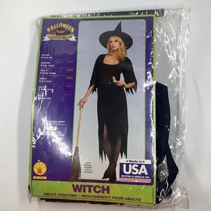 Rubí Bruja Disfraz Cinturón de Vestir y Sombrero Halloween Adulto Estándar A Talla 12 - Imagen 1 de 3