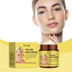 Beef Tallow Honey Facial Cream For Skin Whitening & Moisturizing Hot N7 K8L M9Q1 - Bild 1 von 16