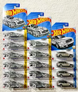 2024 HOT WHEELS ZAMAC 94 AUDI AVANT RS2 & MUSTANG FUNNY CAR LOT OF 15 **NEW** - Picture 1 of 11