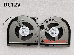 Original for LENOVO LOQ 15AHP9 15ARP9 83DX CPU+GPU COOLING FAN R+L DC12V - Afbeelding 1 van 2