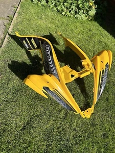 Yamaha Raptor 700 Anniversary Yellow Front Fender Plastic - Picture 1 of 3