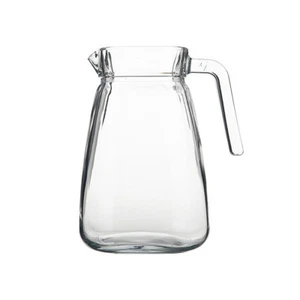 Krug aus Glas Karaffe Kanne für wasser Saft Transparent 1,8 L Volumen - Bild 1 von 4