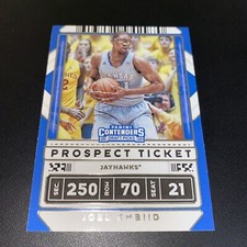 Joel Embiid 2020 Contenders Draft Picks Prospect Ticket Variation Card #15