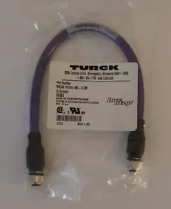 Turck RKSW RKSW 455-0.3M Cord U363 New & Sealed - Picture 1 of 3