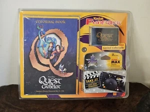 1998 Kodak Fun Pack Quest For Camelot Coloring Book Camera And Kodamotion Card - Bild 1 von 8